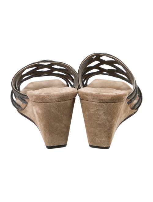 Brunello Cucinelli Leather Espadrilles