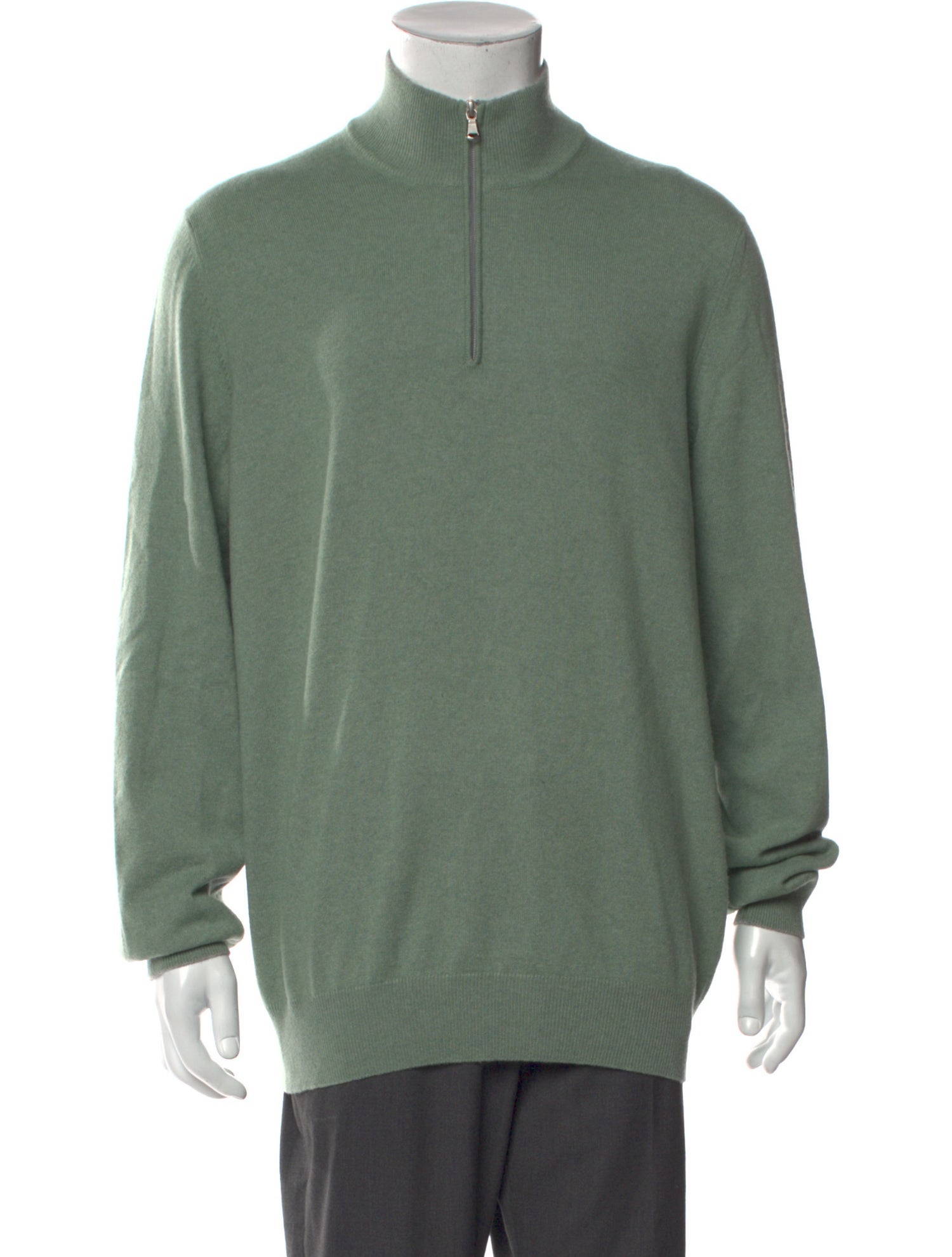 Brunello Cucinelli Cashmere Turtleneck Polo Sweater