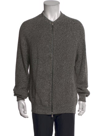 Brunello Cucinelli Mock Neck Long Sleeve Cardigan
