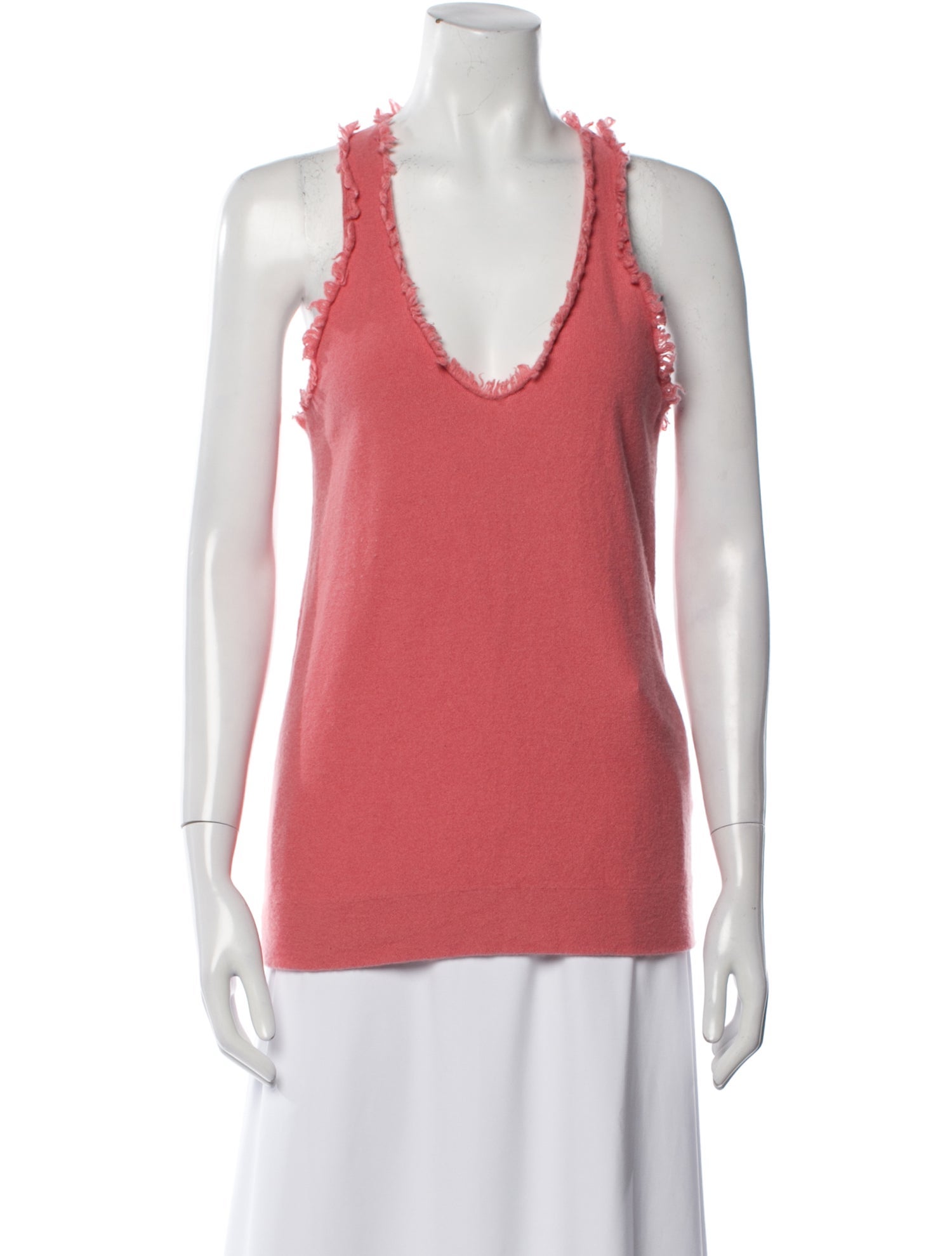 Brunello Cucinelli Cashmere V-Neck Top