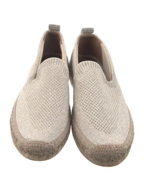 Brunello Cucinelli Glitter Accents Espadrilles