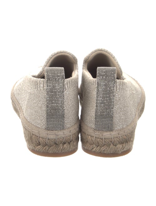 Brunello Cucinelli Glitter Accents Espadrilles
