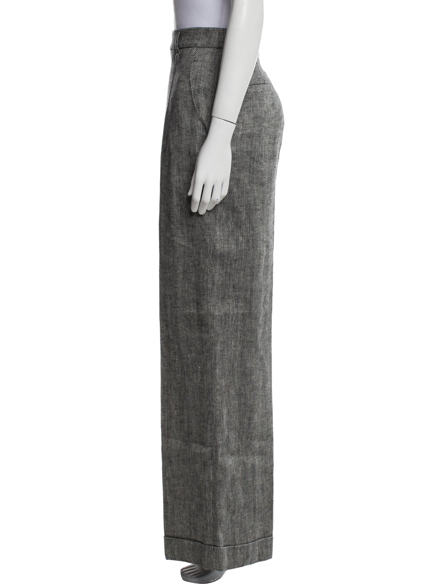 Brunello Cucinelli Linen Wide Leg Pants w/ Tags