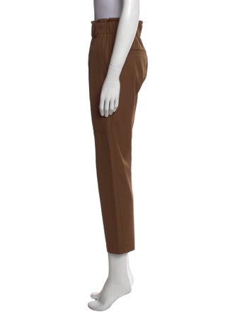 Brunello Cucinelli Virgin Wool Straight Leg Pants