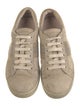 Brunello Cucinelli Nubuck Beaded Accents Sneakers