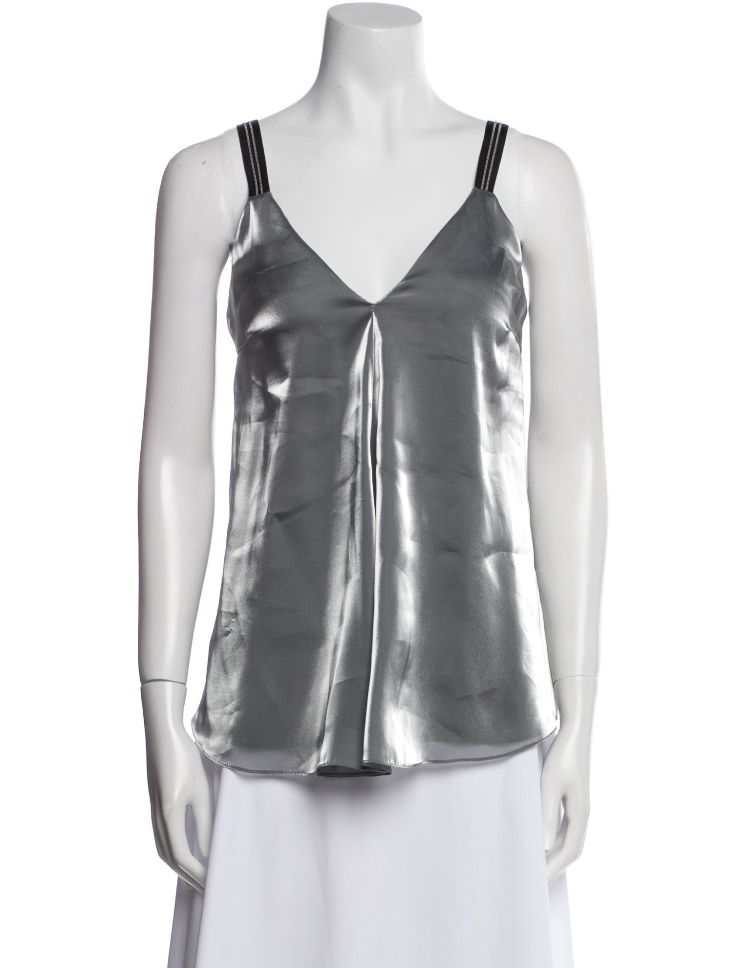 Brunello Cucinelli V-Neck Sleeveless Top