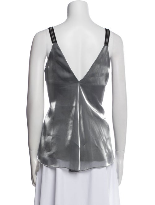 Brunello Cucinelli V-Neck Sleeveless Top