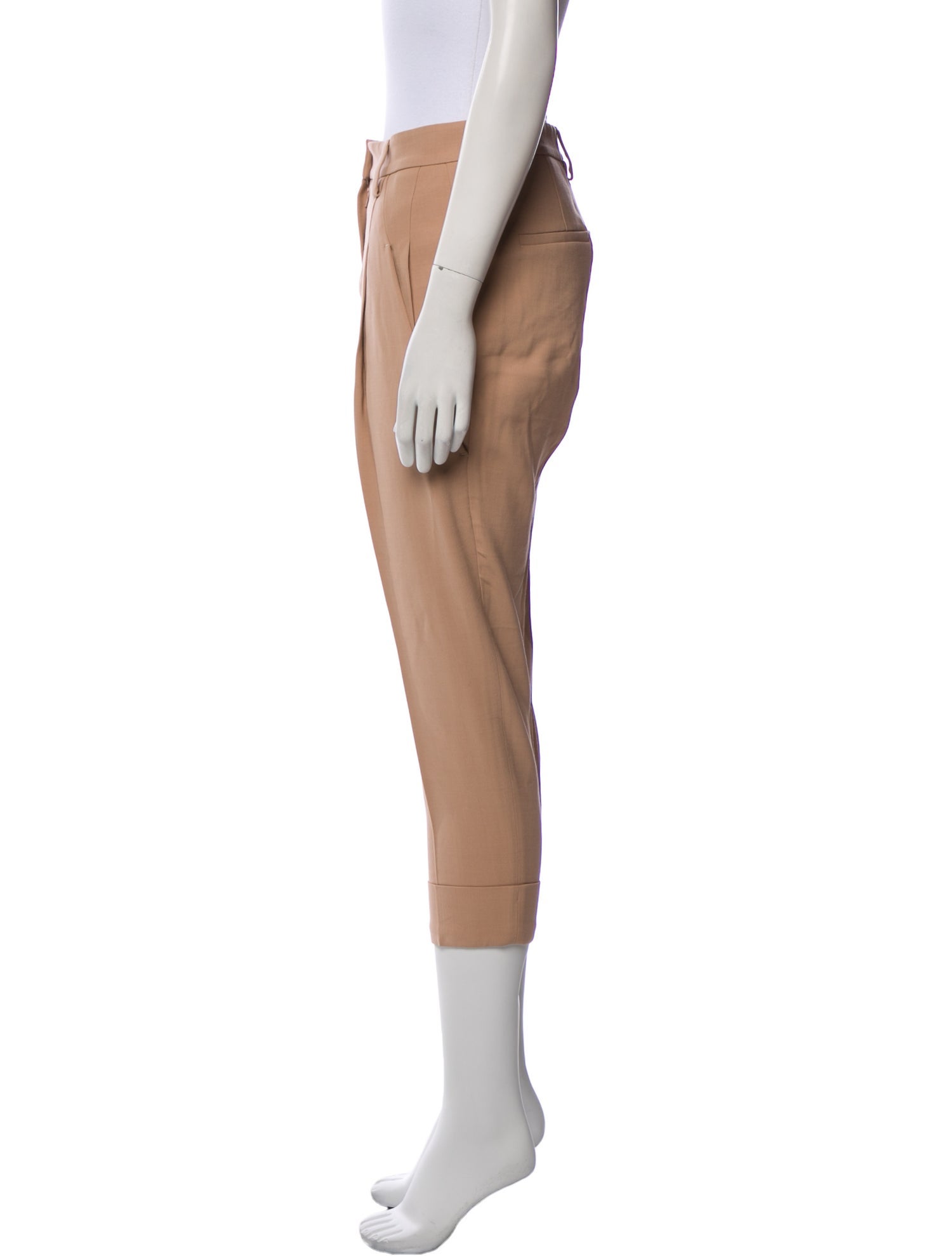 Brunello Cucinelli Virgin Wool Skinny Leg Pants