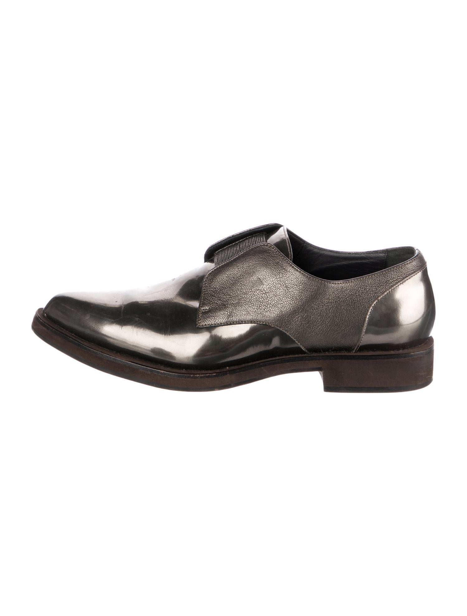 Brunello Cucinelli Leather Dress Loafers