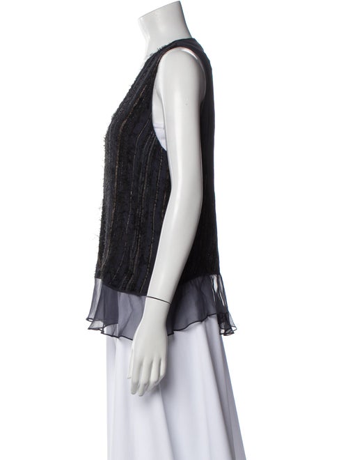 Brunello Cucinelli V-Neck Sleeveless Top