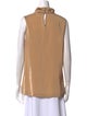 Brunello Cucinelli Silk Cowl Neck Top