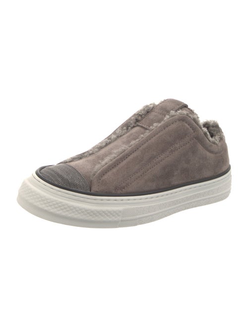 Brunello Cucinelli Suede Sneakers