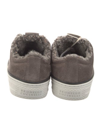 Brunello Cucinelli Suede Sneakers