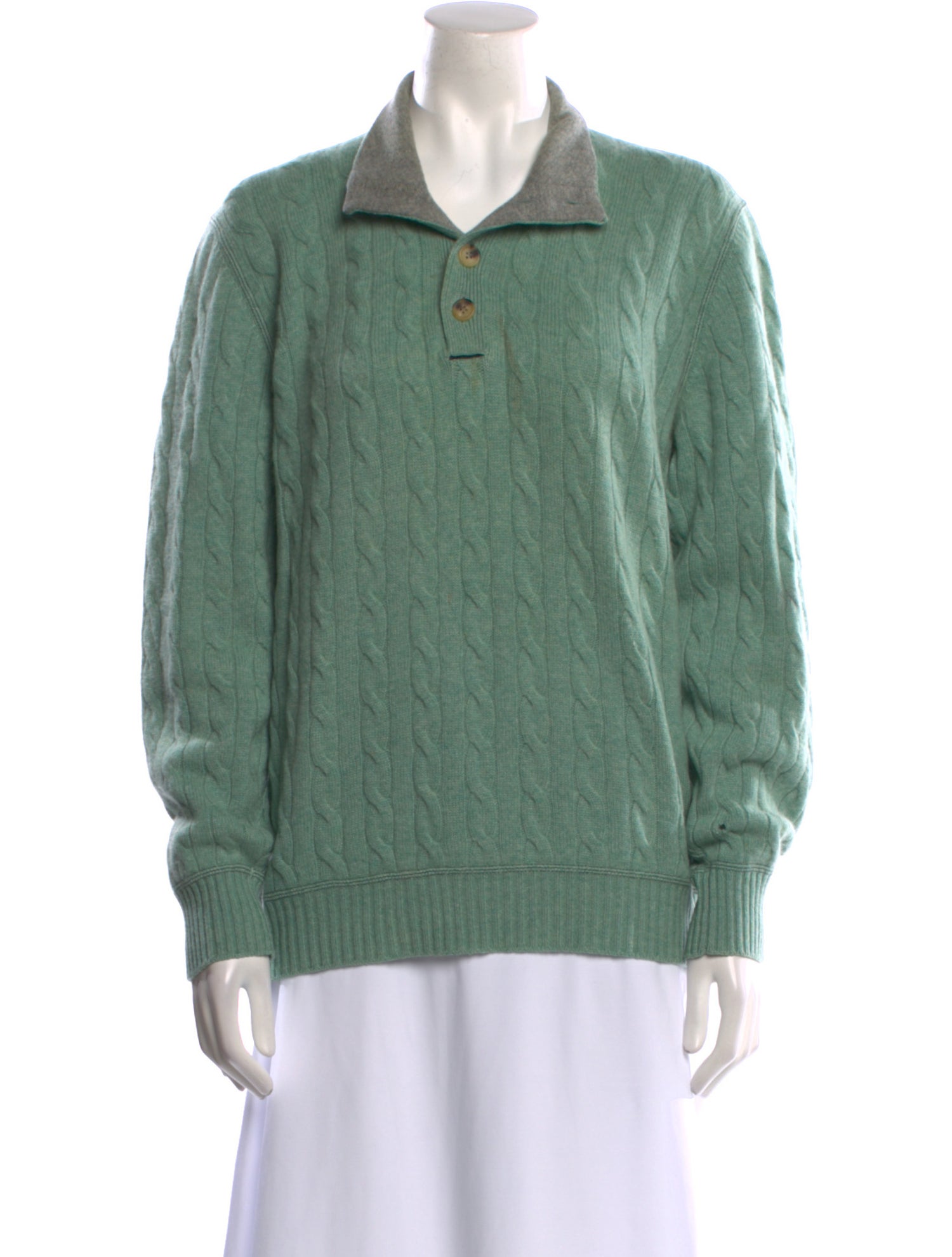 Brunello Cucinelli Cashmere Cowl Neck Sweater