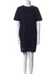 Brunello Cucinelli Crew Neck Mini Dress