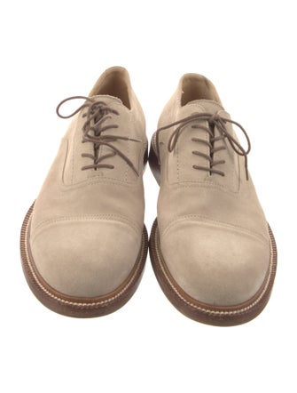 Brunello Cucinelli Suede Oxfords