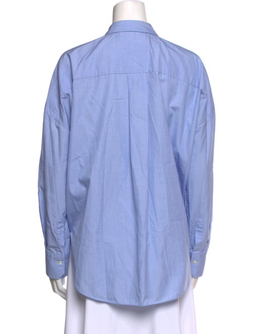 Brunello Cucinelli Long Sleeve Button-Up Top