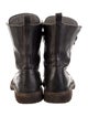 Brunello Cucinelli Monili Leather Combat Boots