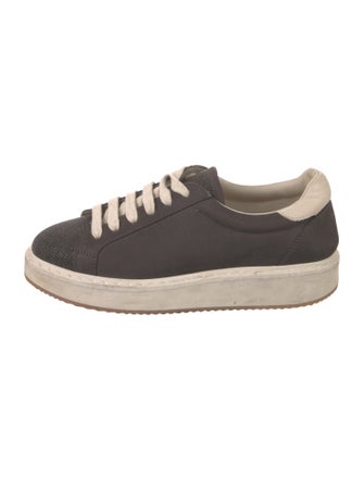 Brunello Cucinelli Monili Nubuck Sneakers