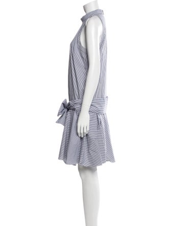 Brunello Cucinelli Striped Knee-Length Dress