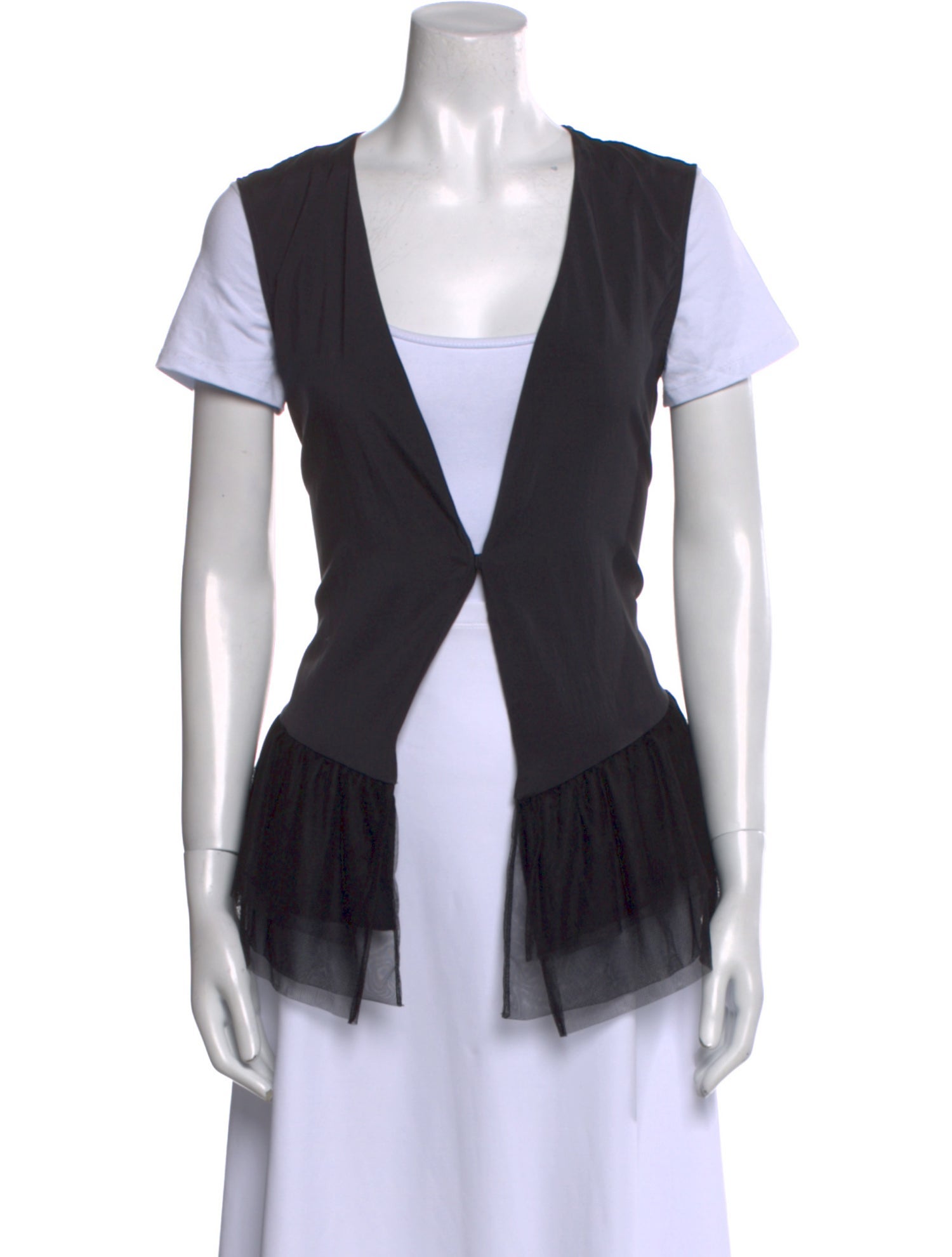 Brunello Cucinelli Silk V-Neck Top