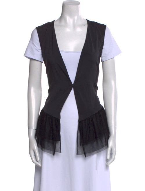 Brunello Cucinelli Silk V-Neck Top