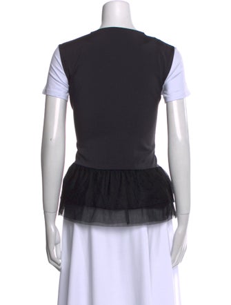 Brunello Cucinelli Silk V-Neck Top