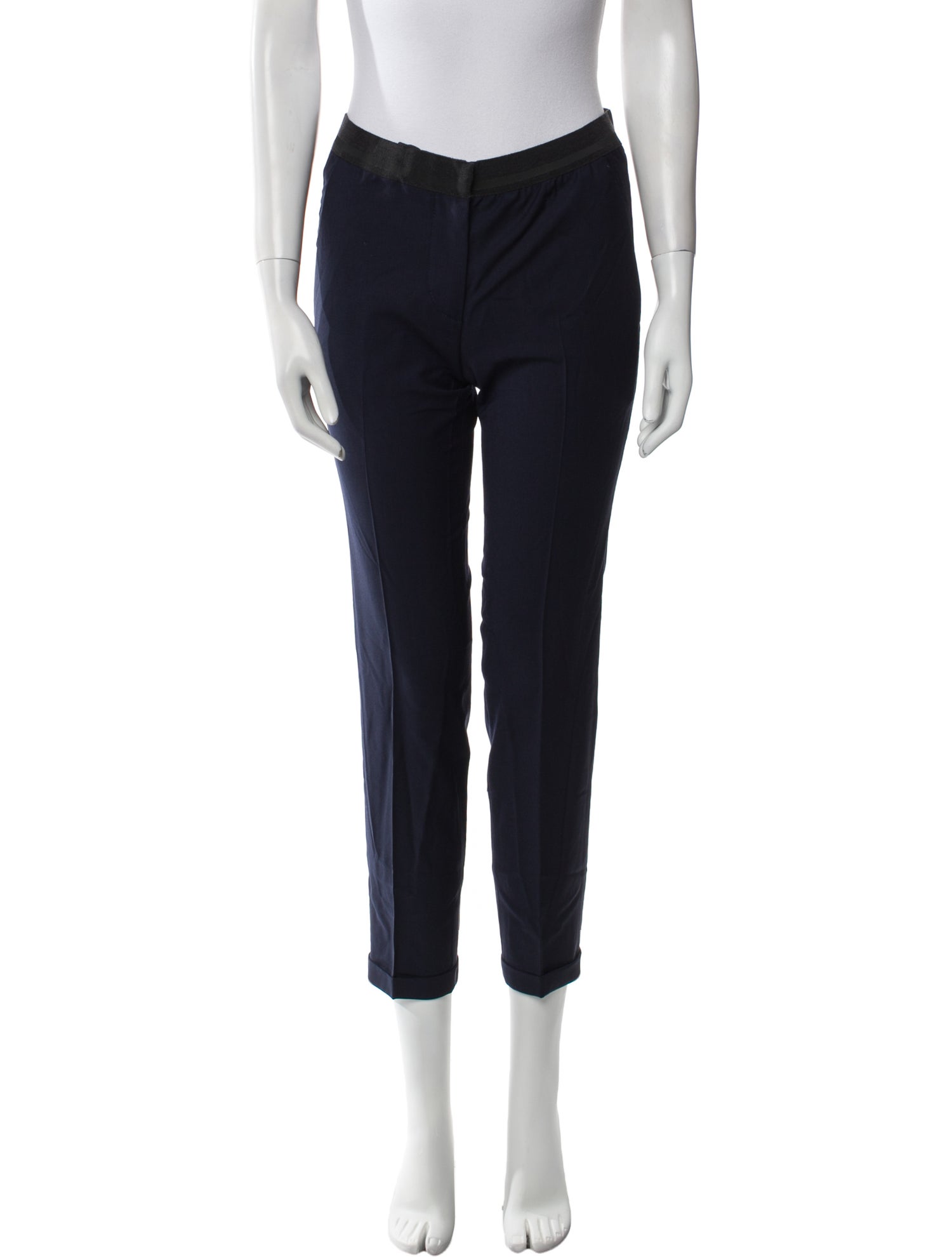 Brunello Cucinelli Virgin Wool Straight Leg Pants