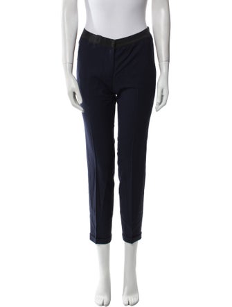 Brunello Cucinelli Virgin Wool Straight Leg Pants