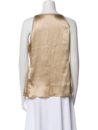 Brunello Cucinelli Cashmere Scoop Neck Top