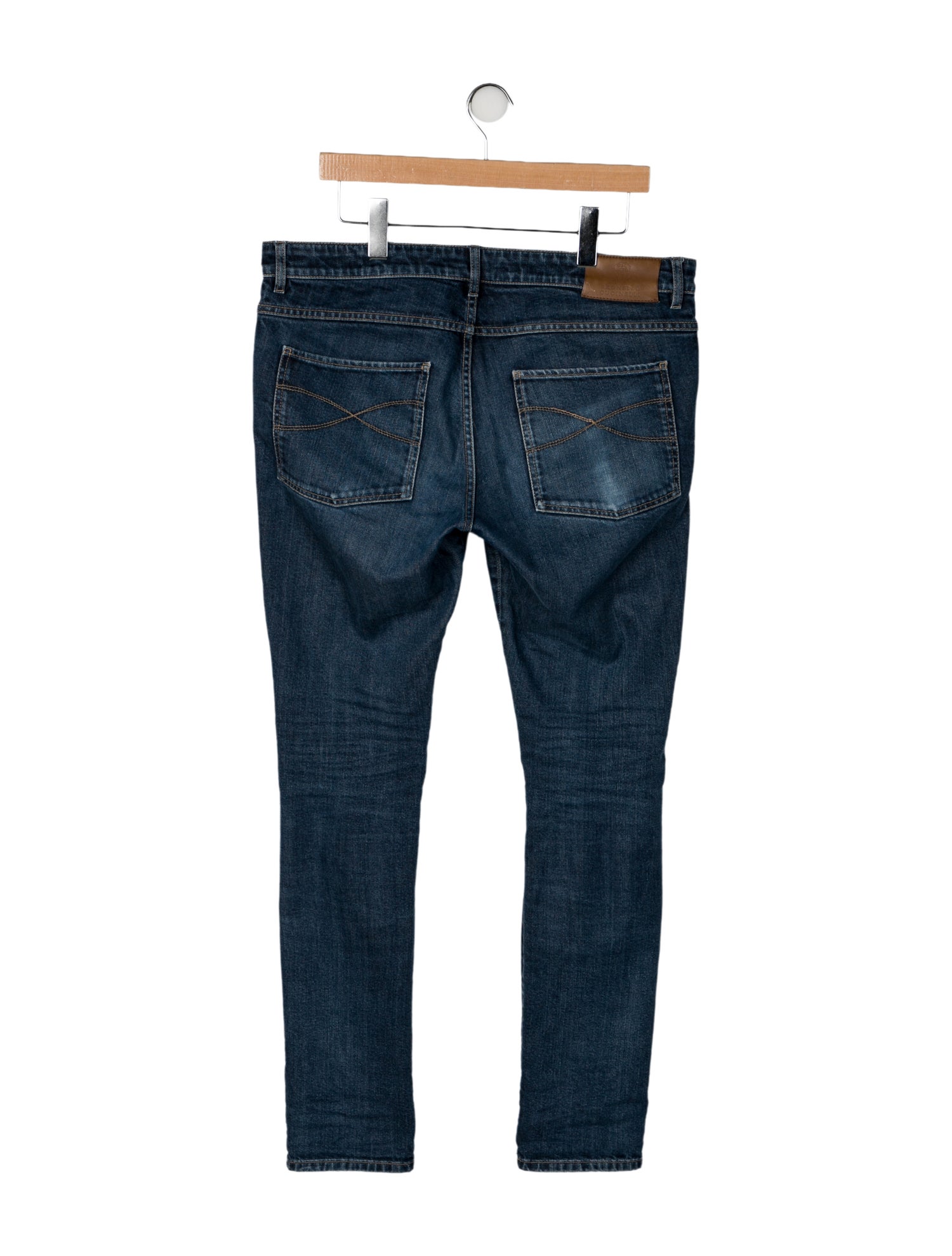 Brunello Cucinelli Mid-Rise Straight Leg Jeans w/ Tags