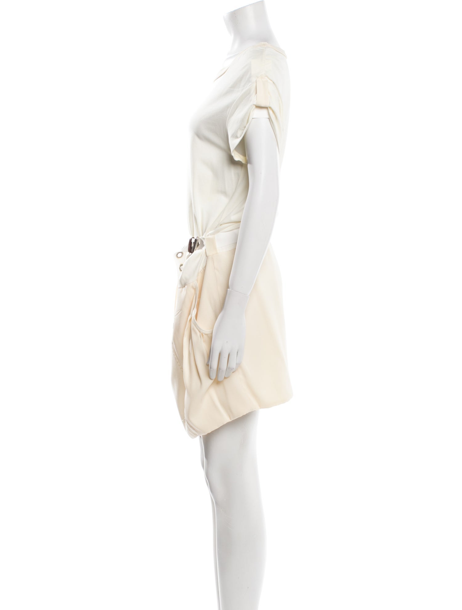 Brunello Cucinelli Scoop Neck Knee-Length Dress