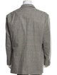 Brunello Cucinelli Wool Plaid Print Blazer