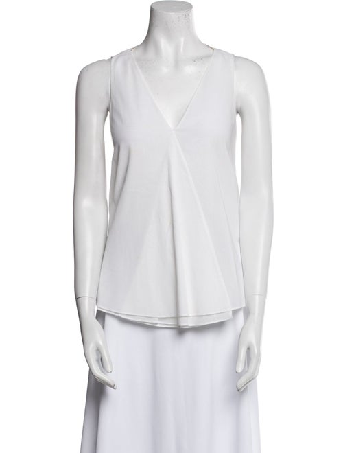 Brunello Cucinelli V-Neck Sleeveless Top
