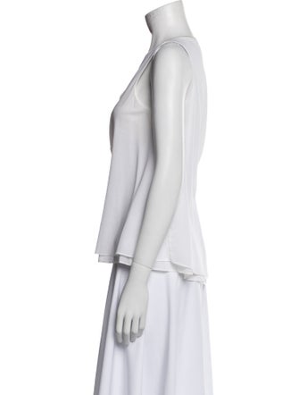Brunello Cucinelli V-Neck Sleeveless Top