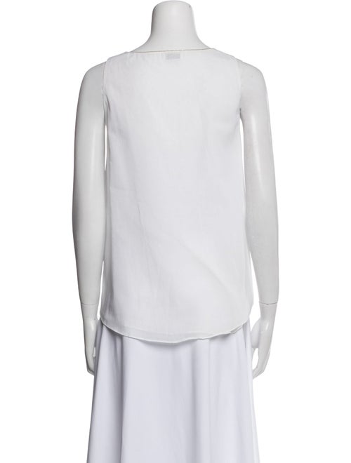 Brunello Cucinelli V-Neck Sleeveless Top