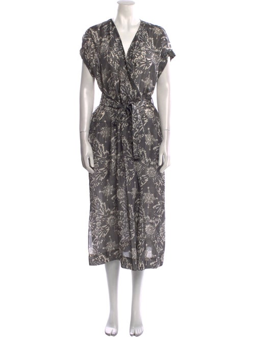 Brunello Cucinelli Silk Long Dress