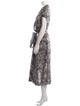 Brunello Cucinelli Silk Long Dress