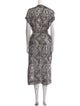 Brunello Cucinelli Silk Long Dress