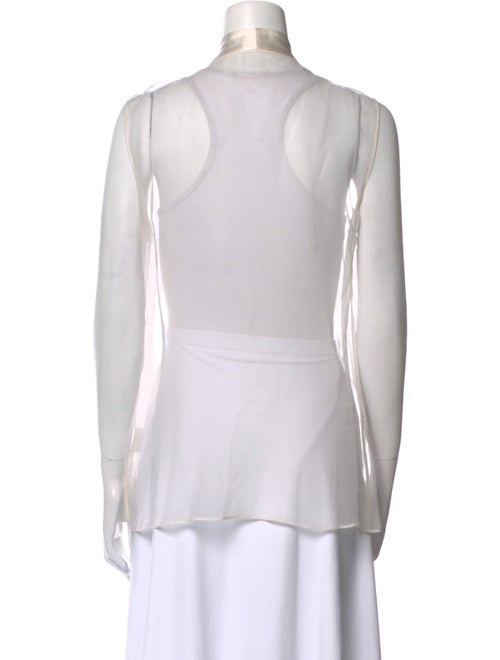 Brunello Cucinelli Silk V-Neck Blouse