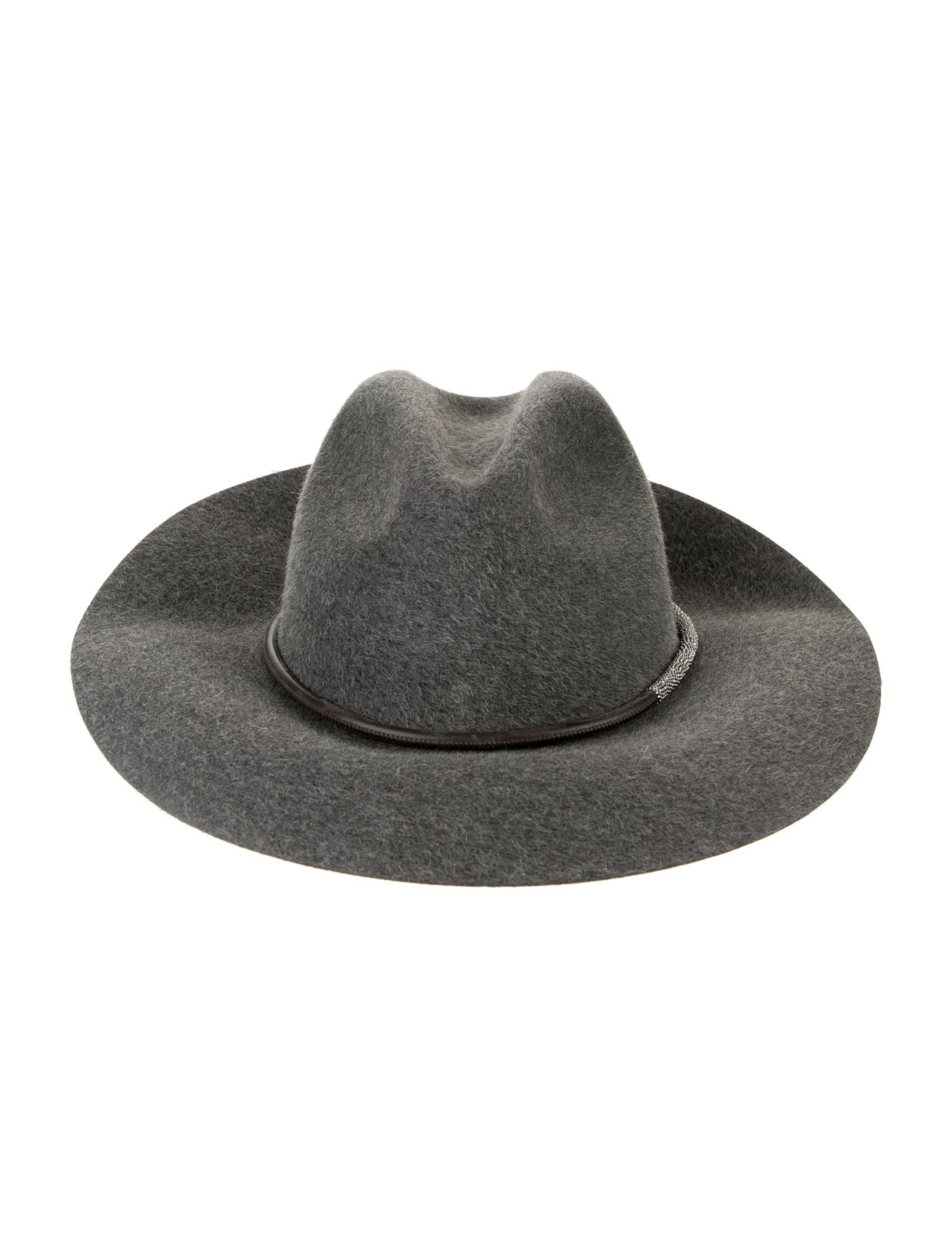 Brunello Cucinelli Felt Fadora Hat
