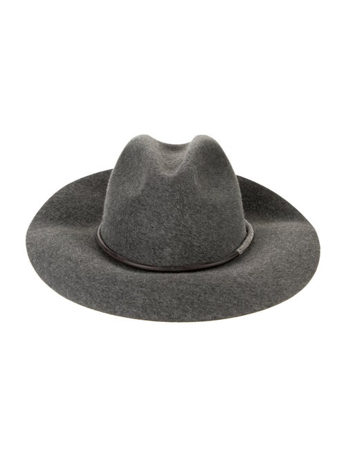 Brunello Cucinelli Felt Fadora Hat