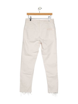 Brunello Cucinelli Mid-Rise Straight Leg Jeans