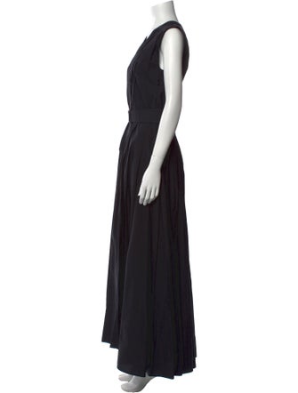 Brunello Cucinelli V-Neck Long Dress