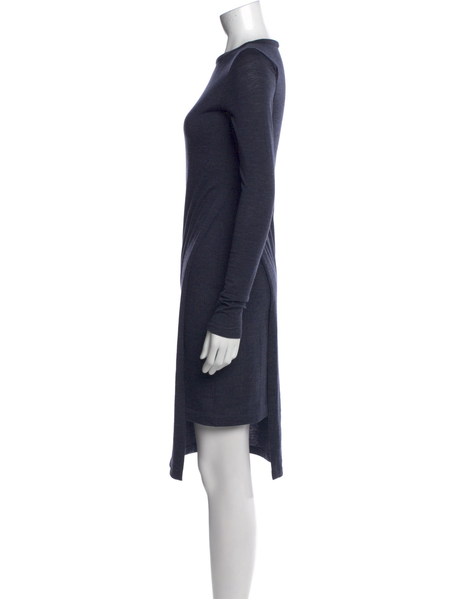 Brunello Cucinelli Virgin Wool Knee-Length Dress