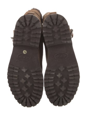 Brunello Cucinelli Suede Moto Boots