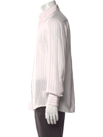 Brunello Cucinelli Striped Long Sleeve Shirt