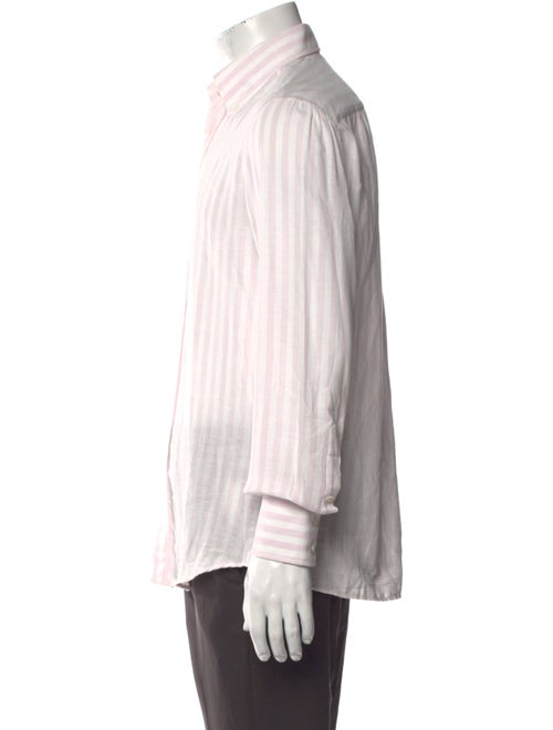 Brunello Cucinelli Striped Long Sleeve Shirt