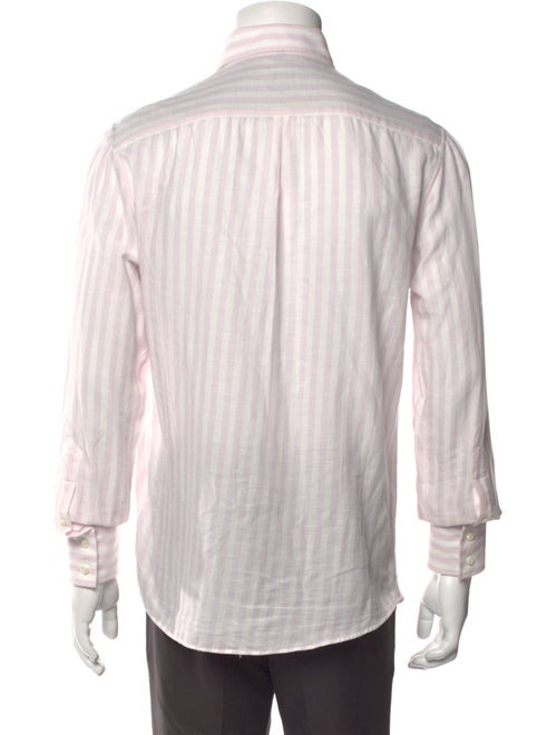 Brunello Cucinelli Striped Long Sleeve Shirt