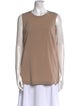 Brunello Cucinelli Silk Crew Neck Top